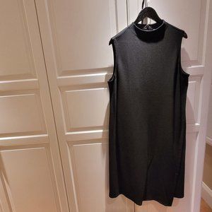 Eileen Fisher Sleeveless Black Dress NWOT